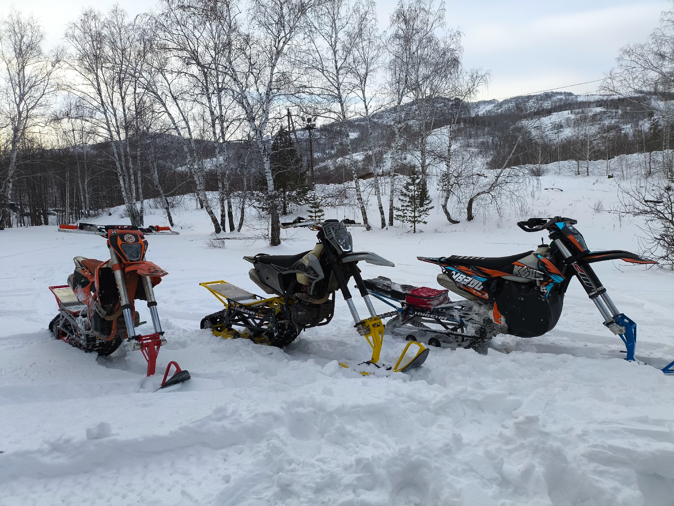 Сноубайк на Банном — FreerideMoto